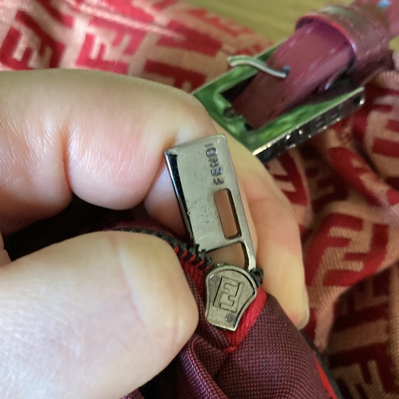 ❤️ Fendi Vintage Zucchino Hobo Bag ❤️ - Picture 11 of 17